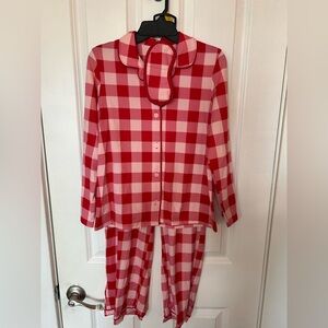 💝 Wonder Nation Pajama Set includes Eyemask Size Large 10-12 NWT ❤️